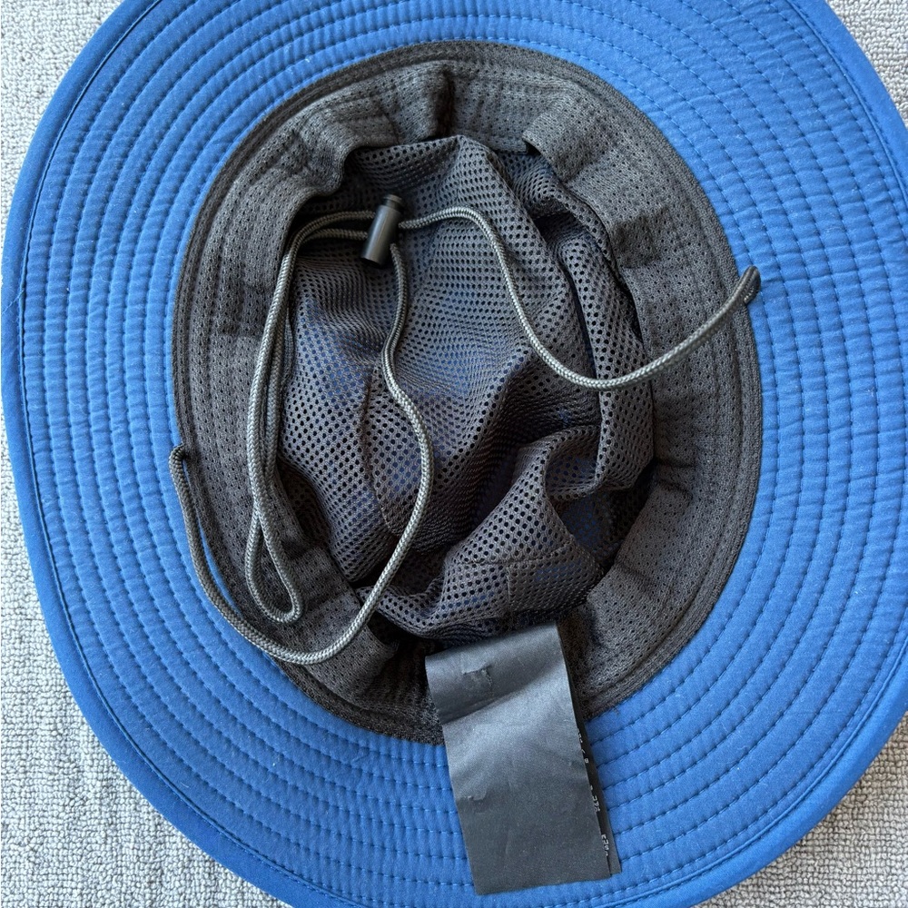 Blue Hurley Hat with Drawstring - Picture 4 of 10